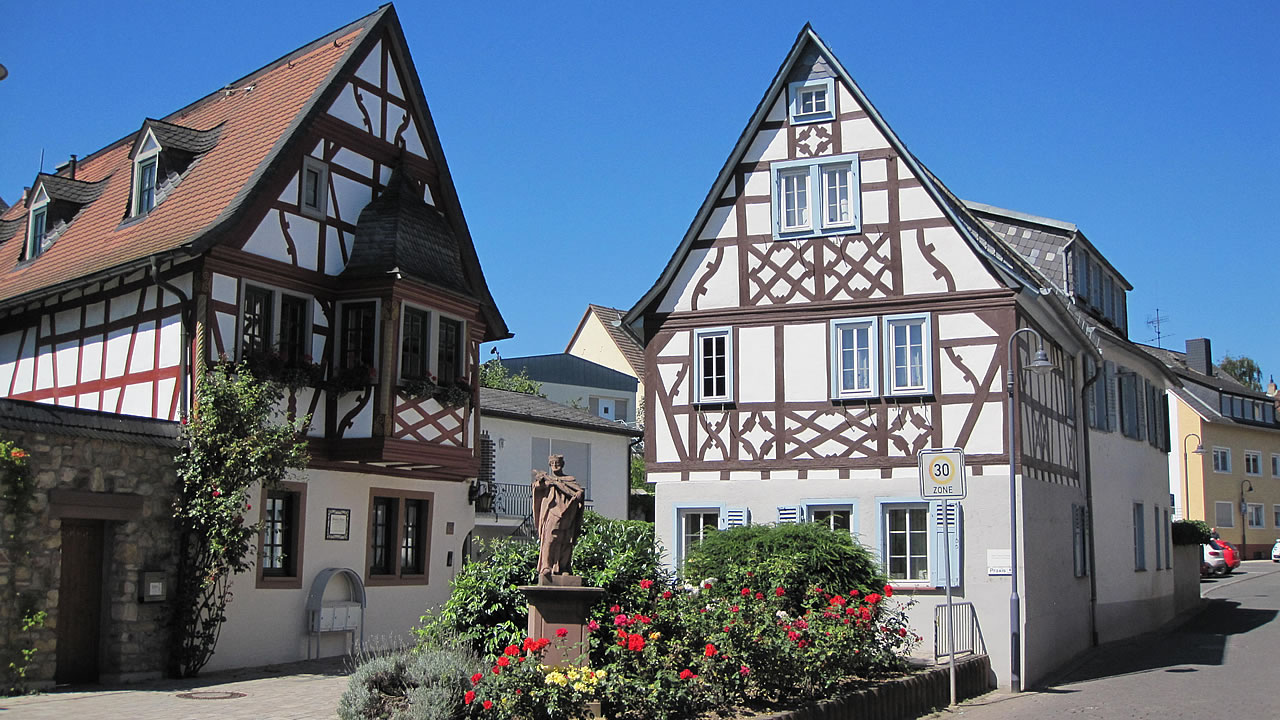 Fachwerkhäuser in Eltville Erbach